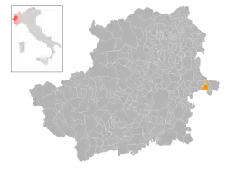 Localisation de Cavagnolo