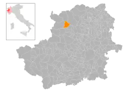 Localisation de Chialamberto