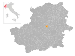 Localisation de La Cassa