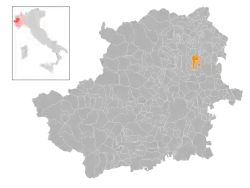 Localisation de San Giorgio Canavese