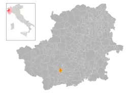 Localisation de Villar Perosa