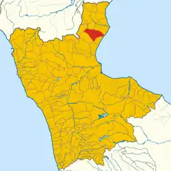 Localisation de Albidona