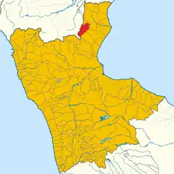 Localisation de Alessandria del Carretto