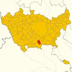 Localisation de Basiglio