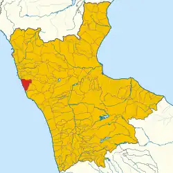 Localisation de Belvedere Marittimo