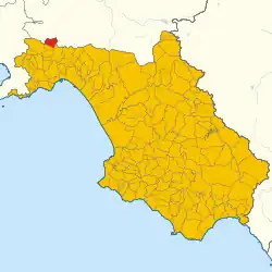 Localisation de Bracigliano