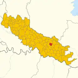 Localisation de Cicognolo
