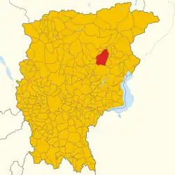 Localisation de Clusone