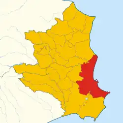 Localisation de Crotone