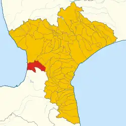 Localisation de Curinga