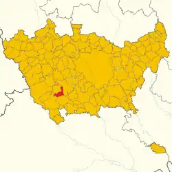 Localisation de Gudo Visconti