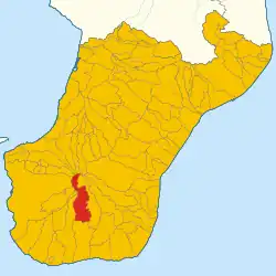 Localisation de Roccaforte del Greco