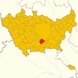 Localisation de Rozzano