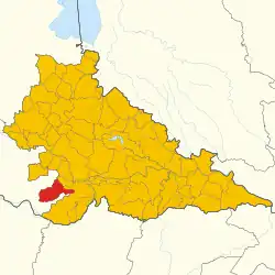 Localisation de Sabbioneta