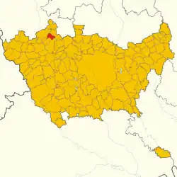 Localisation de San Vittore Olona