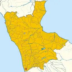 Localisation de Serra d'Aiello