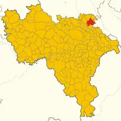 Localisation de Torrevecchia Pia