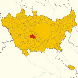 Localisation de Trezzano sul Naviglio