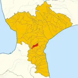 Localisation de Vallefiorita