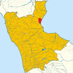 Localisation de Villapiana