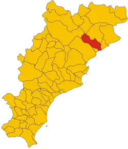 Localisation de Albisola Superiore