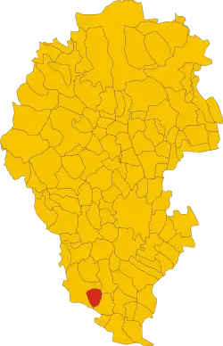 Localisation de Alonte