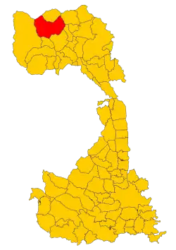 Localisation de Alto Sermenza