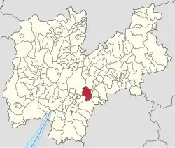 Localisation de Altopiano della Vigolana