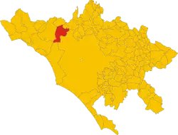 Localisation de Anguillara Sabazia