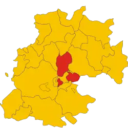 Localisation de Assoro