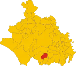 Localisation de Barbarano Romano