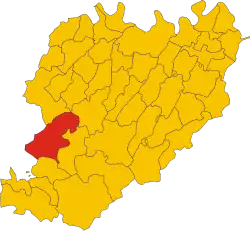 Localisation de Bobbio
