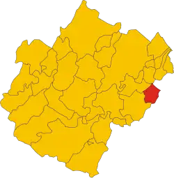 Localisation de Borghi