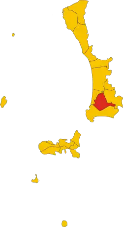 Localisation de Campiglia Marittima