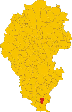 Localisation de Campiglia dei Berici