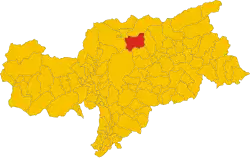 Localisation de Campo di TrensFreienfeld