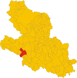 Localisation de Capistrello