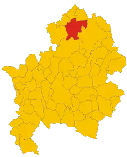 Localisation de Capracotta