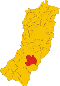 Localisation de Carpineti