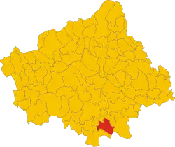 Localisation de Casale sul Sile