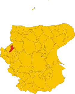 Localisation de Casalvecchio di Puglia