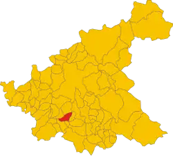 Localisation de Casaprota