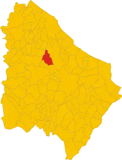 Localisation de Castel Frentano