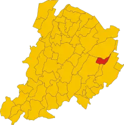 Localisation de Castel Guelfo di Bologna