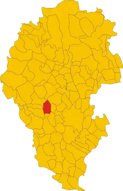 Localisation de Castelgomberto