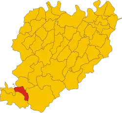 Localisation de Cerignale