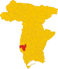 Localisation de Codroipo