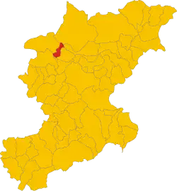 Localisation de Colle Santa Lucia