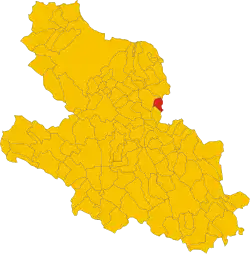 Localisation de Collepietro