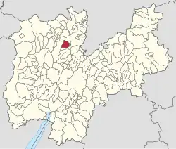 Localisation de Contà